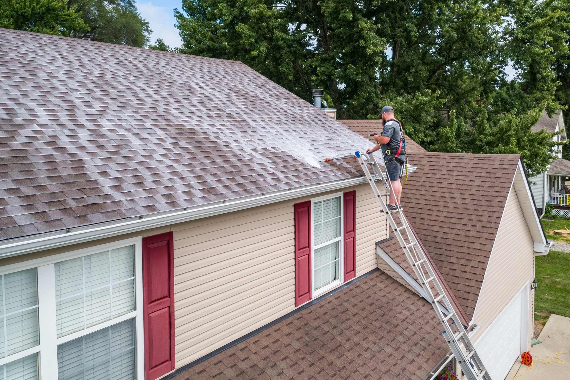 Asphalt Roof Shingle Rejuvenation Pristine Clean