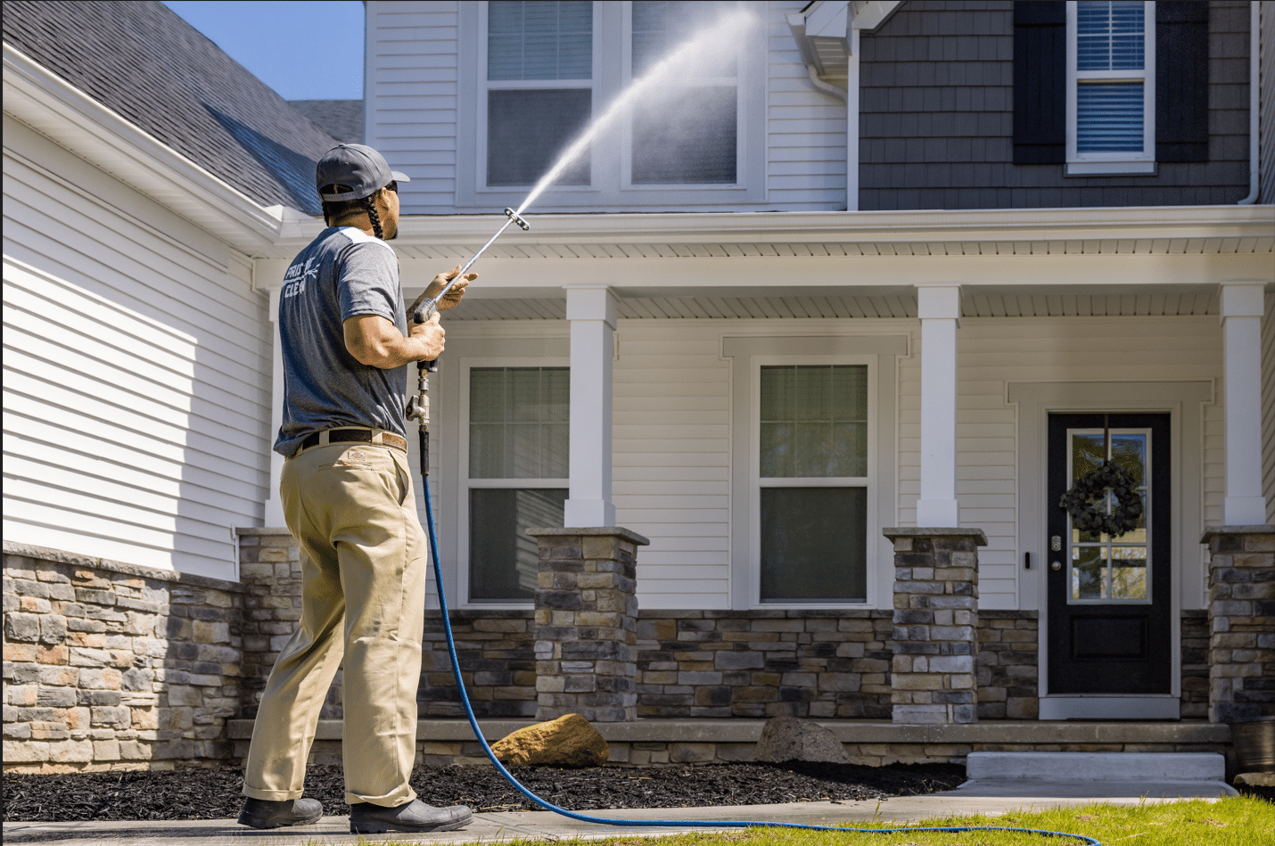 What Is Concrete <em>House Washing?</em>