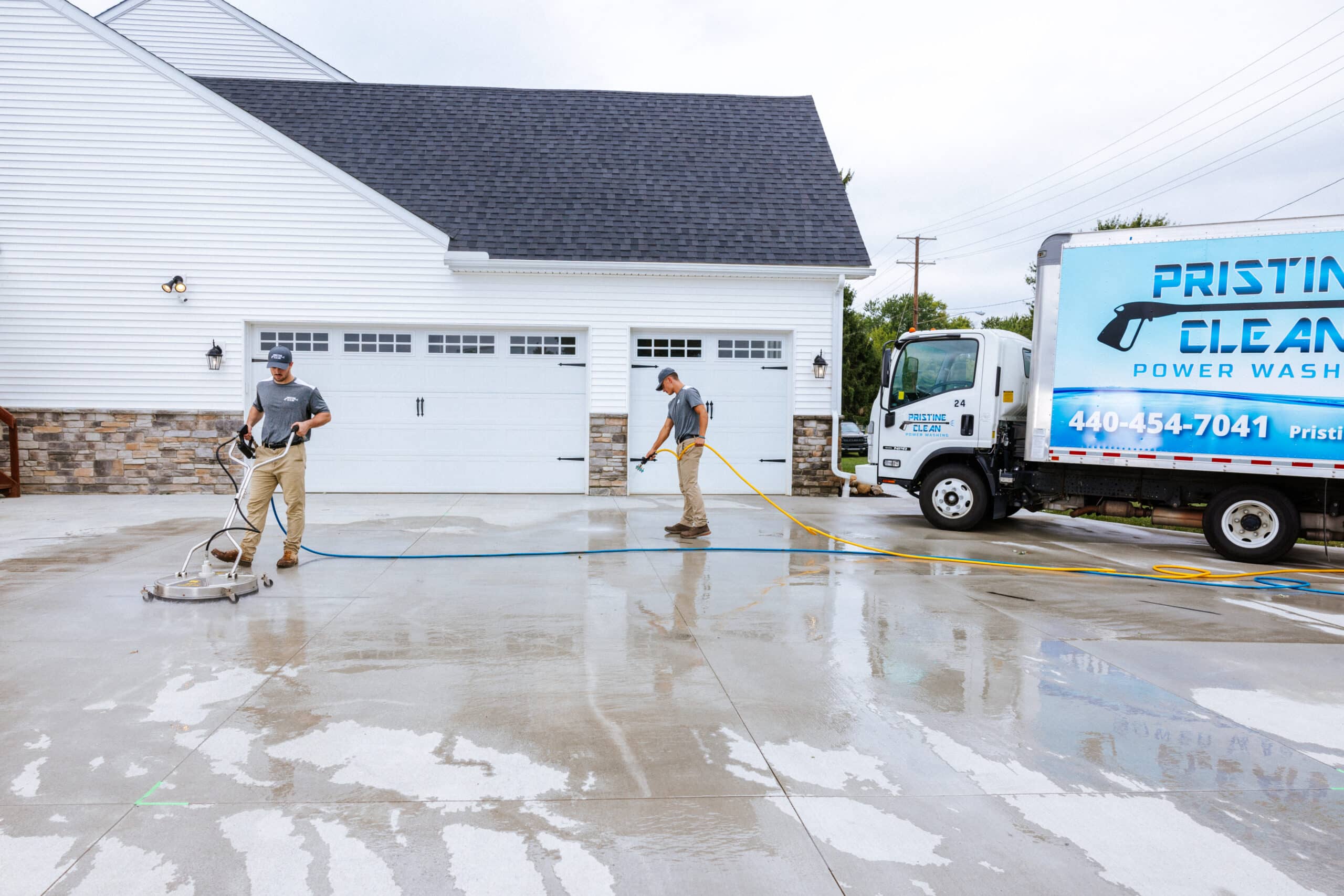 Columbus Concrete Washing, Sealing | Pristine Clean